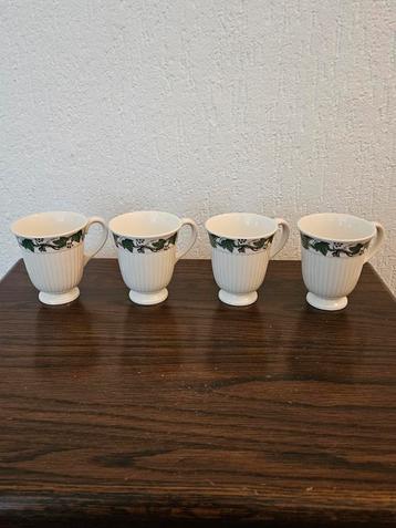 4x Wedgwood Kopjes - Etruria Barlaston beschikbaar voor biedingen