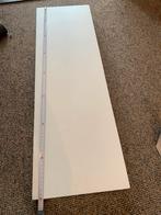 Witte zwevende plank 80x25 cm, Huis en Inrichting, Woonaccessoires | Wandplanken en Boekenplanken, Ophalen, Gebruikt