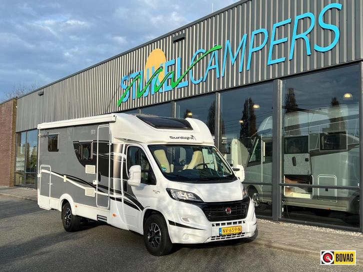 Sunlight T 66 AUT./LEVELSYS./LITHIUM, Caravans en Kamperen, Campers, Bedrijf, tot en met 2, Half-integraal, Sunlight, Diesel, Automaat