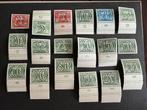 1940 Guilloche zegels NVPH nr 356-373 postfris, Postzegels en Munten, Postzegels | Nederland, Verzenden, T/m 1940, Postfris