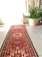 Prachtige antieke/ Vintage handgekn Perzische loper 3.25 M, Huis en Inrichting, Ophalen, Gebruikt, Vintage handgeknoopte loper smalle kleed smal multicolor