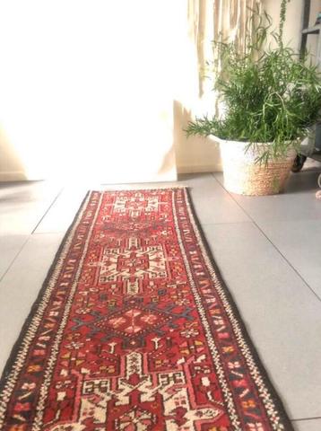 Prachtige antieke/ Vintage handgekn Perzische loper 3.25 M beschikbaar voor biedingen