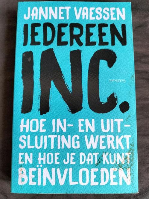 Jannet Vaessen - Iedereen Inc., Boeken, Politiek en Maatschappij, Zo goed als nieuw, Maatschappij en Samenleving, Nederland, Verzenden