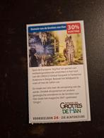 Domein van de Grotten van Han 30% korting, Tickets en Kaartjes, Drie personen of meer, Kortingskaart