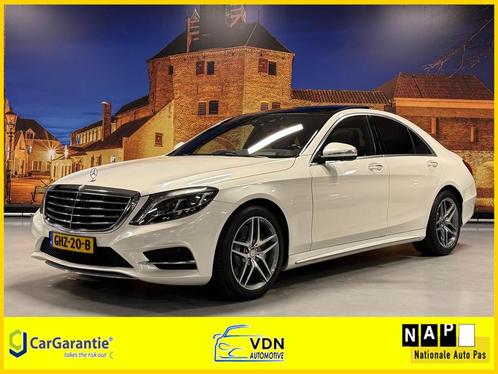 Mercedes-Benz S-klasse 400 Hybrid AMG Prestige+ Panodak Burm, Auto's, Mercedes-Benz, Bedrijf, Te koop, S-Klasse, 360° camera, ABS