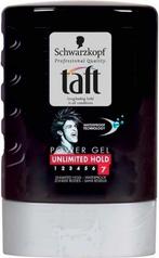 Taft Power Haargel Tube – Unlimited Hold N7 300 ml, Sieraden, Tassen en Uiterlijk, Ophalen of Verzenden, Nieuw, Gel, Wax, Haarlak of Mousse