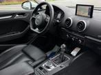 Audi A3 Sportback 1.4 e-tron PHEV - S-LINE - AUTOMAAT - ZWAR, Auto's, 8 kWh, Gebruikt, 4 cilinders, 150 pk