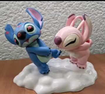 Beeldje stitch en angel  beschikbaar voor biedingen