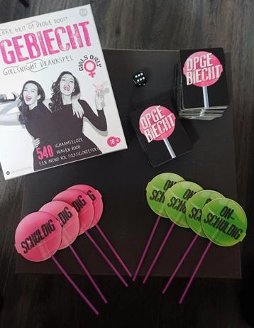 Opgebiecht drankspel beschikbaar voor biedingen