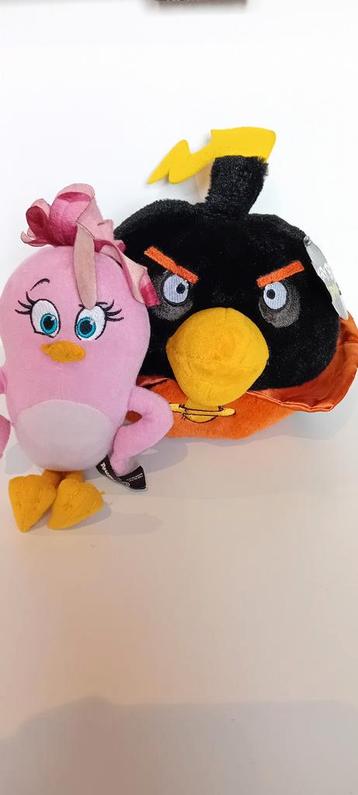 Angry Birds Knuffels - Stella & Bomb beschikbaar voor biedingen