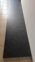 Twee Keuken aanrechtbladen nieuw, zwart met strepjes, Zwart, 150 tot 200 cm, Nieuw, Ophalen of Verzenden