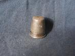 Zilveren vingerhoed Nederland ca 1900 m. monogr., Ophalen of Verzenden, Zilver
