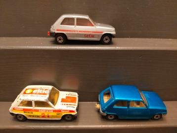 Matchbox MB 21 Renault 5 in drie uitvoeringen. beschikbaar voor biedingen