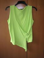 Speelse fluor-gele a-symmetrische top IN WEAR 36-38 snazzeys, Verzenden, Geel, Zo goed als nieuw, Inwear