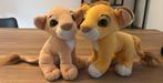 Vintage Simba and Nala-kissing-Lion King-Disney, Kinderen en Baby's, Speelgoed | Knuffels en Pluche, Ophalen of Verzenden, Gebruikt