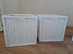 8x witte Branäs rotan mand ikea (prijs per stuk), Huis en Inrichting, Ophalen, Gebruikt, Rechthoekig, Riet
