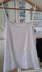 Dames top wit maat L, Wit, Maat 42/44 (L), Ophalen of Verzenden, Zonder mouw
