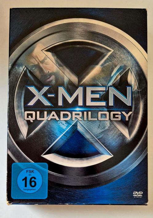 X - Men Quadrilogy 4 CD's DVD 🔮🚀🔥, Cd's en Dvd's, Dvd's | Science Fiction en Fantasy, Zo goed als nieuw, Alle leeftijden, Ophalen of Verzenden