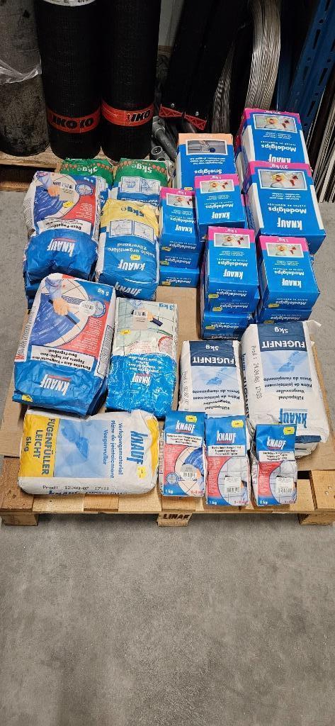 Voeg middel , kalk ,gips  alles voor €30, Doe-het-zelf en Verbouw, Tegels, Nieuw, Wandtegels, Keramiek, 60 cm of meer, Minder dan 20 cm