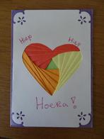 Verjaardagskaart Hart Incl. Envelop >Snelle Verzending!<, Ophalen of Verzenden, Nieuw, Fantasie