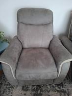 2 fauteuils elektrisch verstelbaar met 2 pers zitsbank, Ophalen, 75 tot 100 cm, Zo goed als nieuw, 75 tot 100 cm