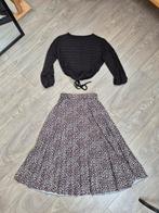 Panter rok. Xs, Kleding | Dames, Rokken, Verzenden, Beige, Zo goed als nieuw, Maat 34 (XS) of kleiner