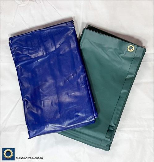 PVC Dekzeilen GRIJS (420-430 gr/m2) GROEN, BLAUW (600 gr/m2), Doe-het-zelf en Verbouw, Zeil en Folie, Nieuw, Zeil, Ophalen of Verzenden