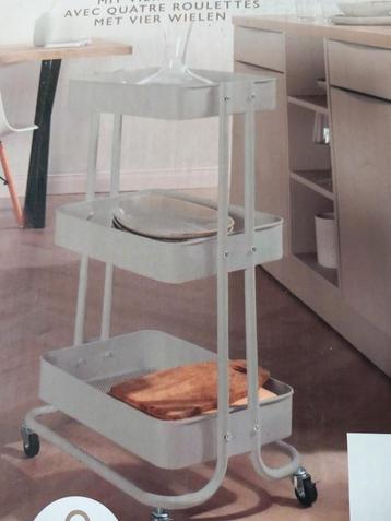Servicewagen / Dessert Trolley - Nieuw in doos! beschikbaar voor biedingen