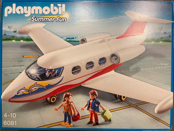 Playmobiel vliegtuig Summer Fun 6081, Kinderen en Baby's, Speelgoed | Playmobil, Zo goed als nieuw, Ophalen of Verzenden