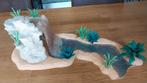 Schleich  waterval 42257 en rivier 42255, Ophalen of Verzenden, Gebruikt, Wild dier, Beeldje of Figuurtje