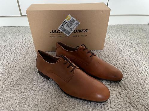Jack en Jones bruine leren schoenen maat 42 heren, Kleding | Heren, Schoenen, Zo goed als nieuw, Veterschoenen, Bruin, Ophalen