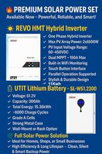 Solar Power Package – 15.36kWh Battery + 11kW Inverter, Doe-het-zelf en Verbouw, Ophalen, Nieuw, Compleet systeem