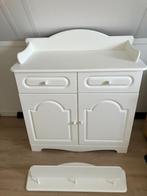 Commode kleur wit, Ophalen, Gebruikt, 50 tot 70 cm, 105 cm of meer