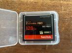 Sandisk Compact Flash Extreme PRO 128GB, Compact Flash (CF), SanDisk, Ophalen of Verzenden, Fotocamera