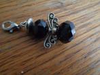 bescherm engel uit zwarte glazen facet kralen nr ha 025, Sieraden, Tassen en Uiterlijk, Overige voorstellingen, Glas of Kristal
