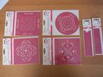 set borduur en emboss mallen Jenine - NIEUW, Hobby en Vrije tijd, Ophalen of Verzenden, Nieuw, Overige thema's, Pons of Mal