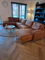 U-bank cognac microleer - Rebellenclub, Ophalen, Zo goed als nieuw, Vierpersoons of meer, Leer