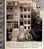 Scouting 1916; aankoop huis voor Ver. Ned. Padvinders, Verzenden, Voor 1940, Gebruikt, Gebouw