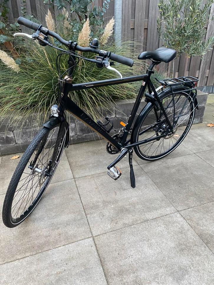 Batavus apache herenfiets 61cm 3x9 versnellingen, Fietsen en Brommers, Fietsen | Heren | Herenfietsen, Zo goed als nieuw, Batavus