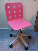Ikea kinder bureaustoel roze, Ophalen, Zo goed als nieuw, Roze