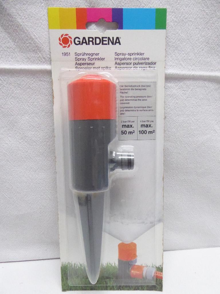 GARDENA Classic Fox nevelsproeier | 9 tot 100 m² | nieuw, Tuin en Terras, Tuinsproeiers, Ophalen of Verzenden, Nieuw, Nevelsproeier