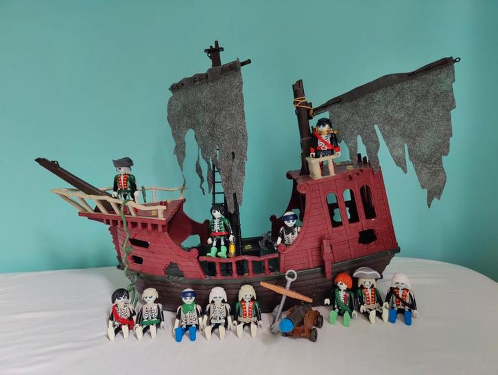 Playmobil Spookpiratenschip 4806, Kinderen en Baby's, Speelgoed | Playmobil, Gebruikt, Ophalen