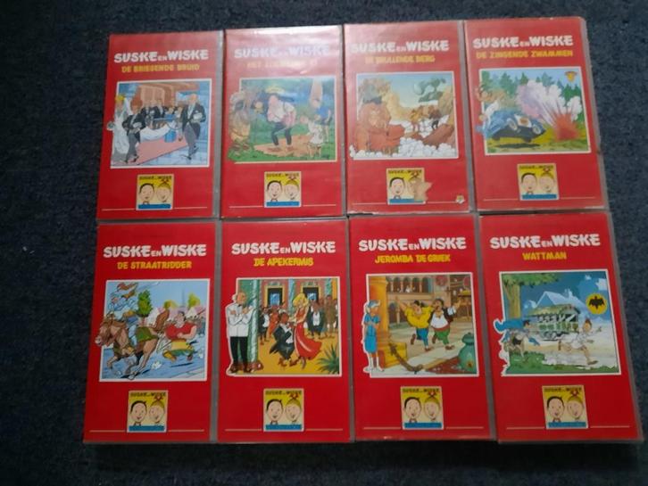 SUSKE & WISKE "De Briesende bruid" Mooie Tekenfilm Op VIDEO!, Cd's en Dvd's, VHS | Kinderen en Jeugd, Zo goed als nieuw, Tekenfilms en Animatie