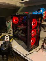Game pc met alle toebehoren + game stuur met schakelpook, 1 speler, Ophalen, Zo goed als nieuw, Vanaf 3 jaar