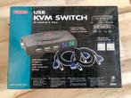 Sitecom USB KVM Switch - 2 PC's nieuw in doos, Computers en Software, Overige Computers en Software, Ophalen of Verzenden, Nieuw