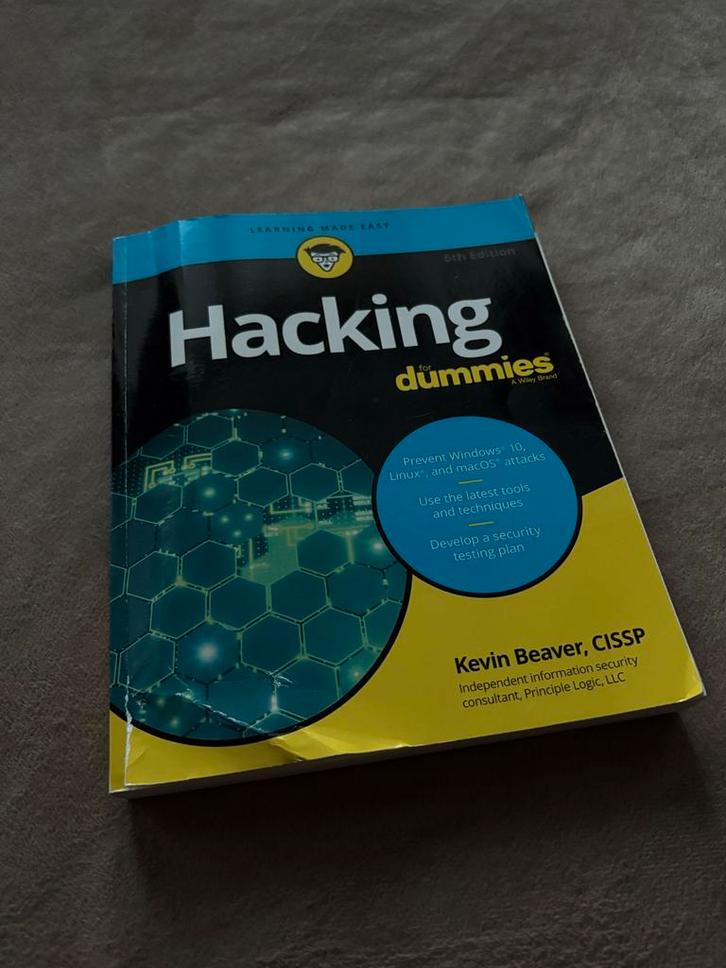 Hacking for Dummies - Leer Hacken!, Boeken, Informatica en Computer, Gelezen, Overige onderwerpen, Ophalen of Verzenden