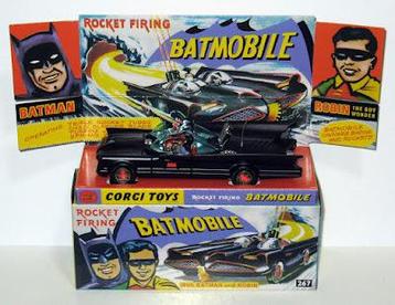 Zeer zeldzame Matte Corgi Batmobile Mint versie (Re-Issue) beschikbaar voor biedingen
