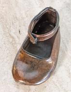 Vintage gebronsde babyschoen, Ophalen of Verzenden