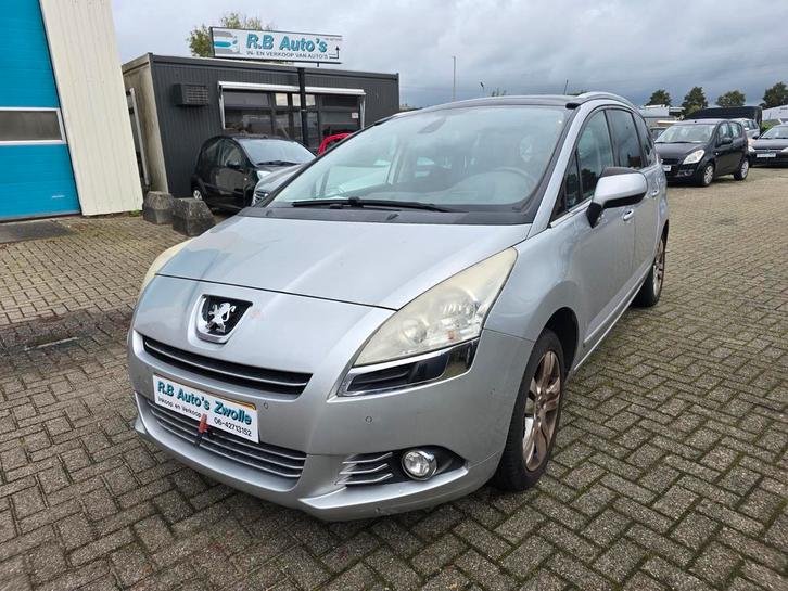 Peugeot 5008 1.6 THP 17 Automaat 6 2010 Grijs 7 Persoons, Auto's, Peugeot, Bedrijf, ABS, Airbags, Airconditioning, Alarm, Bluetooth
