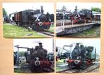 4 Foto's smalspoor locomotieven Duitsland, Verzenden, Nieuw, Trein, Kaart of Prent